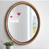 Beautiful Wall Decor - You Are Beautiful Today - Motivational Vinyl Decal for Bedroom, Living Room or Home Decoration