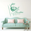 Bible Verse Wall Art - Deuteronomy 32:11 - He Watches Over His Nest - Nature Decals for Walls, Vinyl Scripture Wall Decals, Christian Home Decor, Church Wall Decals