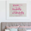 Bible Verse Wall Decal - Psalms 139:14 - I Praise You For I'm Fearful - Religious Wall Decals, Scripture Wall Art, Christian Home Decor, Church Wall Decals