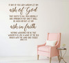 Bible Verse Wall Decal