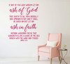 Bible Verse Wall Decal