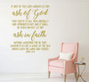 Bible Verse Wall Decal