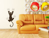 Cat Vinyl Wall Decal Decor - Clawing, Clinging to Wall - Kitty Lover Funny Sticker