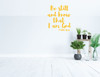 Christian Wall Decal - Be Still And Know I Am God Psalm 46:10 - Vinyl Scripture And Religious Home Decor - Church Decoration
