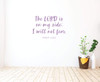 Christian Wall Decal Psalm - Today Is the Day That The lord Has Made - Vinyl Scripture And Religious Home Decor Or Church Decoration