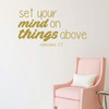 Colossians 3 Bible Verse Wall Decal