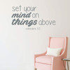 Colossians 3 Bible Verse Wall Decal