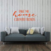 Country Roads Decor | 'Take Me Home' Lyrics Vinyl Wall Art for Living Room, Bedroom or Home Decor | Black, White, Pink, Red, Purple, Gold, Other Colors