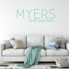 Custom Family Name Wall Decal