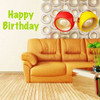 Happy Birthday Vinyl Wall Decal - Home Decor for Celebrating Boys or Girls Birthdays - Party Decoration