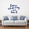 Inspirational Wall Decal Quote