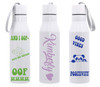 Personalized Name and Fun Vinyl Sticker Decals for Water Bottles or Laptops