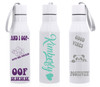 Personalized Name and Fun Vinyl Sticker Decals for Water Bottles or Laptops