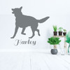 Dog Wall Decals - German Shepherd - Dog Lover Gifts - Dog Decor - Vinyl Wall Decor