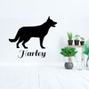 Dog Wall Decals - German Shepherd - Dog Lover Gifts - Dog Decor - Vinyl Wall Decor For Home, Veterinarian office or Dog Grooming Salon