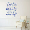Easter Blessings, Vinyl Wall Decals, Religious Home Decor for Church, Home, Private School, Religious Gift for Christians
