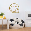 Emoji Wall Decal - Thumps Up - Personalized Vinyl Decorations for Boys or Girl's Bedroom, Playroom Decor