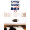 Football Player Vinyl Wall Decal Quote - If You Think I'm Cute Now, Wait Until You See Me - Boys Room Decor