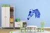 Giraffe Wall Decal Home Decor - Safari Vinyl Sticker - Zoo Animal Decoration