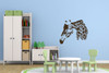 Giraffe Wall Decal Home Decor - Safari Vinyl Sticker - Zoo Animal Decoration