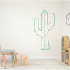 Growth Chart Wall Decal - Cactus Decor - Children Decoration For Bedroom, Playroom Or Nursery