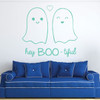 Halloween Decal - Vinyl Wall Art, Ghosts, Halloween Party Decorations, All Hallows Eve