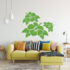 Hibiscus Flower Decals - Vinyl Wall or Window Designs - Available in Large Sizes & Black, White, Pink 25 Bright Colors