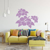 Hibiscus Flower Decals - Vinyl Wall or Window Designs - Available in Large Sizes & Black, White, Pink 25 Bright Colors