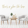 Home Wall Decals- Vinyl Lettering 'There's no Place Like Home' ' Makes for a Great Gift for Family and Friends