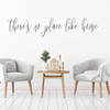 Home Wall Decals- Vinyl Lettering 'There's no Place Like Home' ' Makes for a Great Gift for Family and Friends