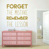 Inspirational Life Lesson Quote Home Decor