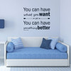 Inspirational Quote Vinyl Wall Decal About Delayed Gratification and Goal Setting Jeffrey R. Holland Home Decor Sticker