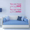 Inspirational Quote Vinyl Wall Decal About Delayed Gratification and Goal Setting Jeffrey R. Holland Home Decor Sticker