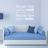 Inspirational Quote Vinyl Wall Decal About Delayed Gratification and Goal Setting Jeffrey R. Holland Home Decor Sticker