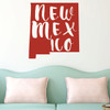 New Mexico Wall Decal - State Silhouette Vinyl Art for Home Decor, Living Room or Family Room Decoration