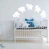 Nursery Wall Decal Decoration - Counting Sheep - Vinyl Decor for Children's Bedroom or Playroom