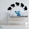 Nursery Wall Decal Decoration - Counting Sheep - Vinyl Decor for Children's Bedroom or Playroom