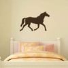 Personalized Horse Wall Decal - Vinyl Decor for Girl's Bedroom, Cabin, Ranch or Equestrian Center Decoration