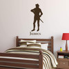 Personalized Name Knight Decor for Kid's Bedroom, Playroom, Birthday Party
