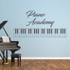 Piano Wall Art - Vinyl Wall Decal for Home, School, Classroom, Studio or Academy