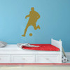 Soccer Decal - Vinyl Wall Decor For Teen, Boy's Bedroom or Playroom - Sports Decorations
