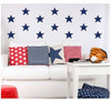 Star Decals Vinyl Wall Accent Decor Shapes for Home, Bedroom, Living Room, Playroom, Craft Room, Office, Library