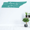 Tennessee Wall Decal - Home Sweet Home - State Silhouette Vinyl Art for Home Decor, Living Room or Family Room Decoration