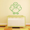 Thanksgiving Decor - Little Cute Turkey - Turkey Wall Decals for Thanksgiving Decorations in the Home, Daycare Center, or School Classroom