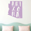 Arizona Wall Decal - State Silhouette - Vinyl Art for Home Decor, Living Room or Family Room Decoration