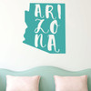 Arizona Wall Decal - State Silhouette - Vinyl Art for Home Decor, Living Room or Family Room Decoration