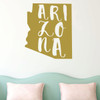 Arizona Wall Decal - State Silhouette - Vinyl Art for Home Decor, Living Room or Family Room Decoration
