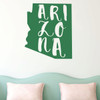 Arizona Wall Decal - State Silhouette - Vinyl Art for Home Decor, Living Room or Family Room Decoration