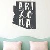 Arizona Wall Decal - State Silhouette - Vinyl Art for Home Decor, Living Room or Family Room Decoration