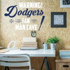 Baseball Wall Decal | Los Angeles Wall Decor | Vinyl Sticker for Sports Team Athlete Bedroom Decoration, Playroom or Home | ManCave Gift